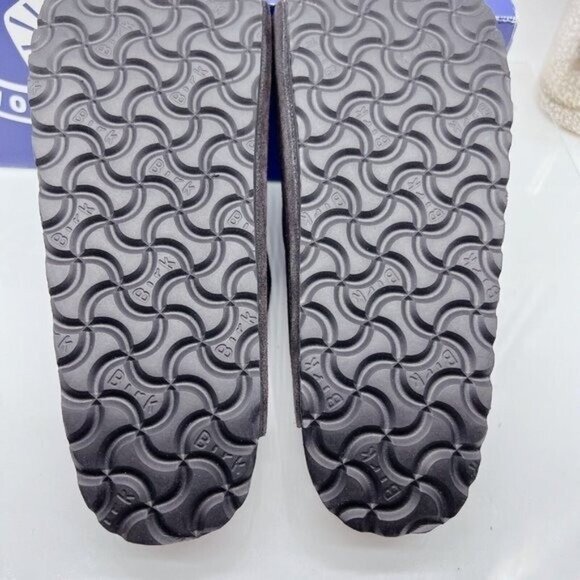 Birkenstock Arizona Soft Footbed Velvet Gray Suede EU 43 Men US 10- 10.5 Regular - Picture 8 of 10
